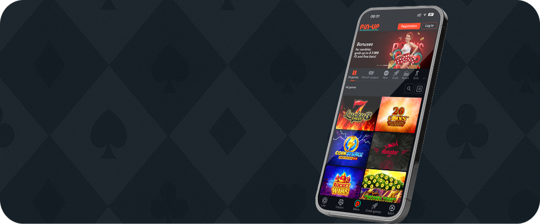 +120% bonus on Pin-Up deposit